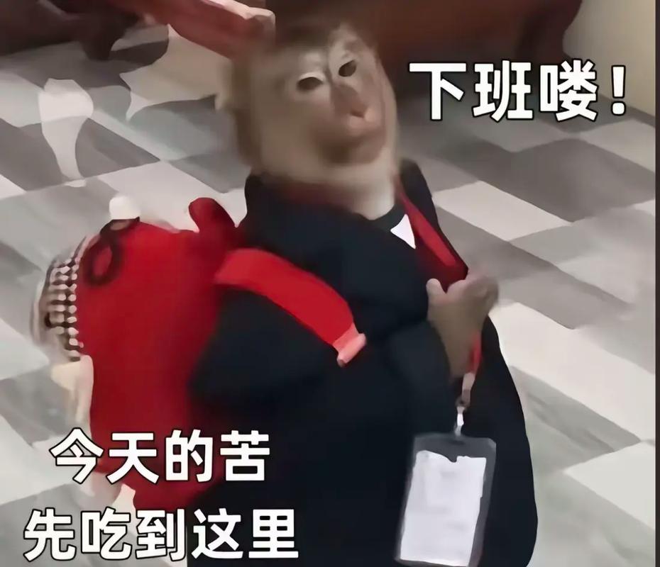 黑人上班下班搞笑图_黑人同事工作下班搞笑表情对比，缓解压力添乐趣！